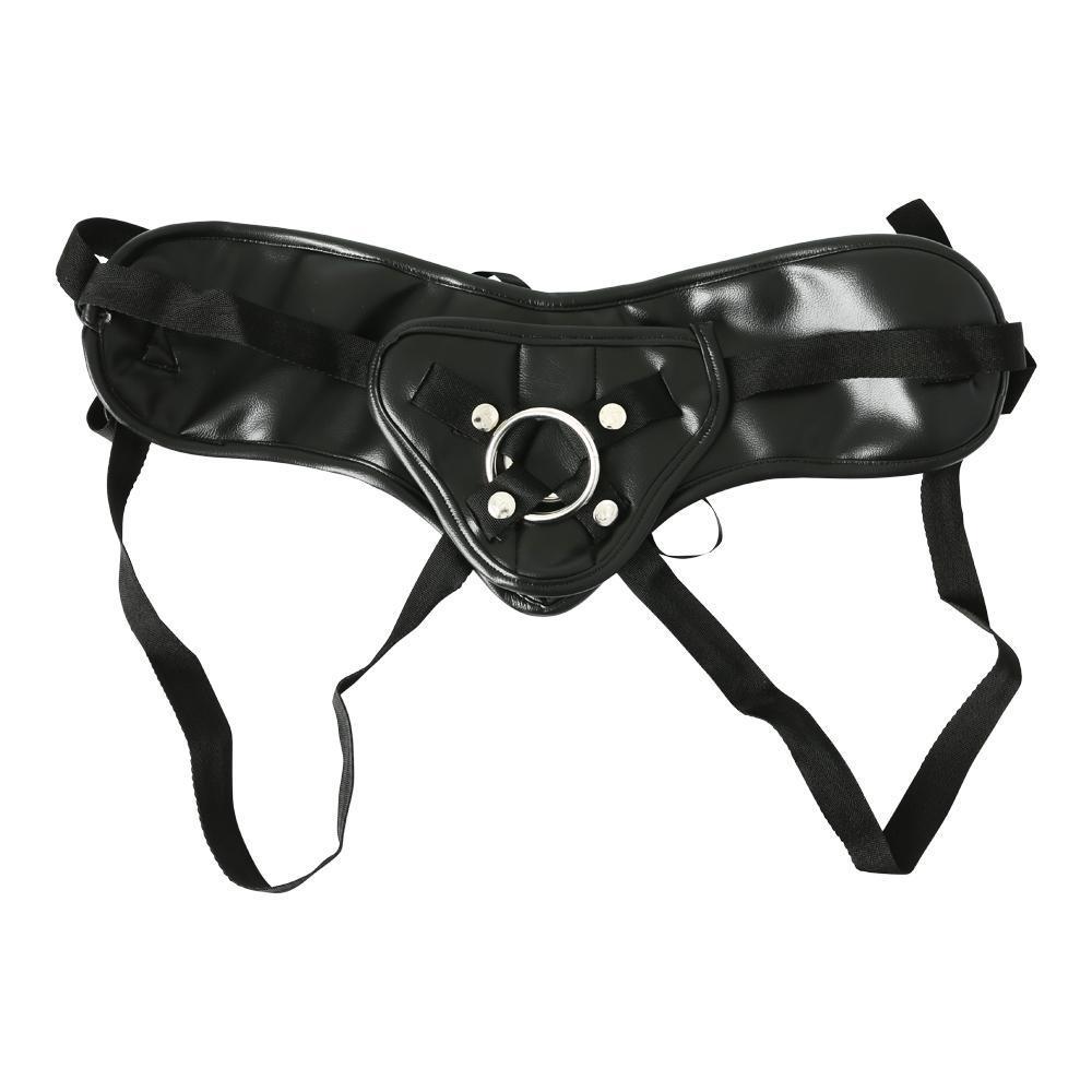 Sportsheets Pleather Harness Cỡ Lớn Đeo Dildo Linh Hoạt 