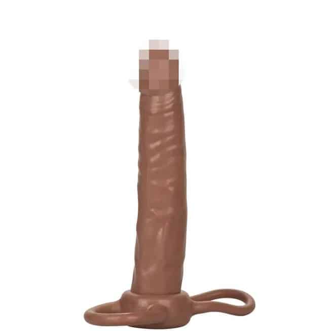 Nasada Accommodator Dual Penetration Nâu TPR Thực Tế 