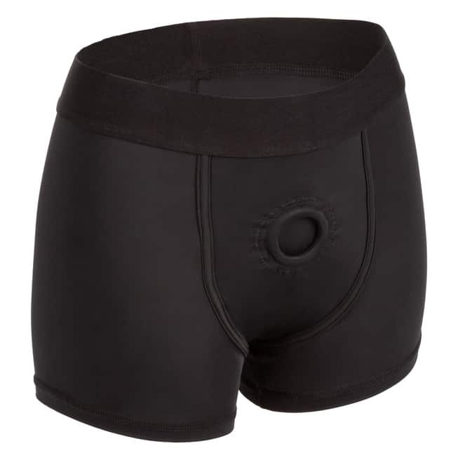Quần Boxer Đai Đeo Strap-on CalExotics Đen L/XL 