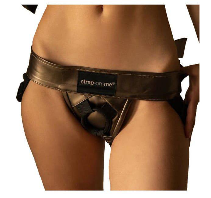 Strap-on-me Harness Da Nâu OS Universal Thoải Mái 