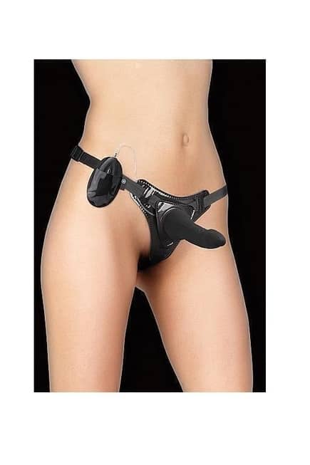 Pleasure Shots Strapon Da Rung Trâu Nữ 