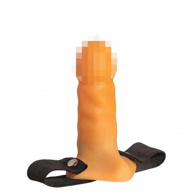 Strapon rỗng Jagaga №0 15cm 4.1cm dây dài da thịt dễ dùng 