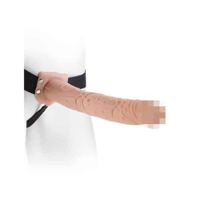 Strap-On Rỗng Pipedream 29cm Da Thật Siêu Lớn Mạnh 