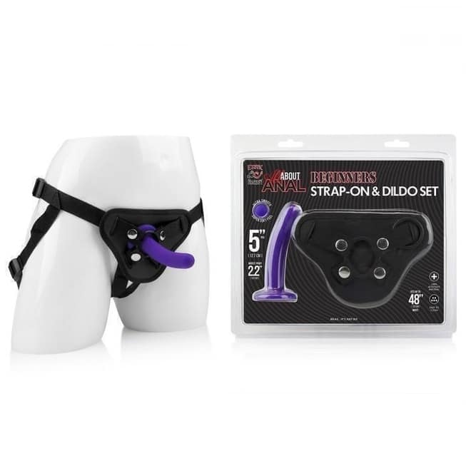 Exotic Fantasy strap-on hậu môn tím beginner dễ dùng 