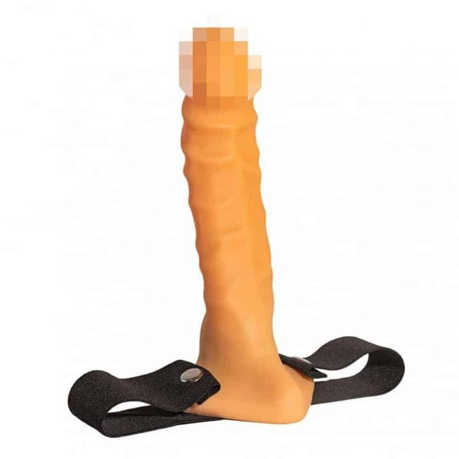 Jaga-Jaga 17 XXL Hollow Strap-On 20.7cm Rộng Rãi