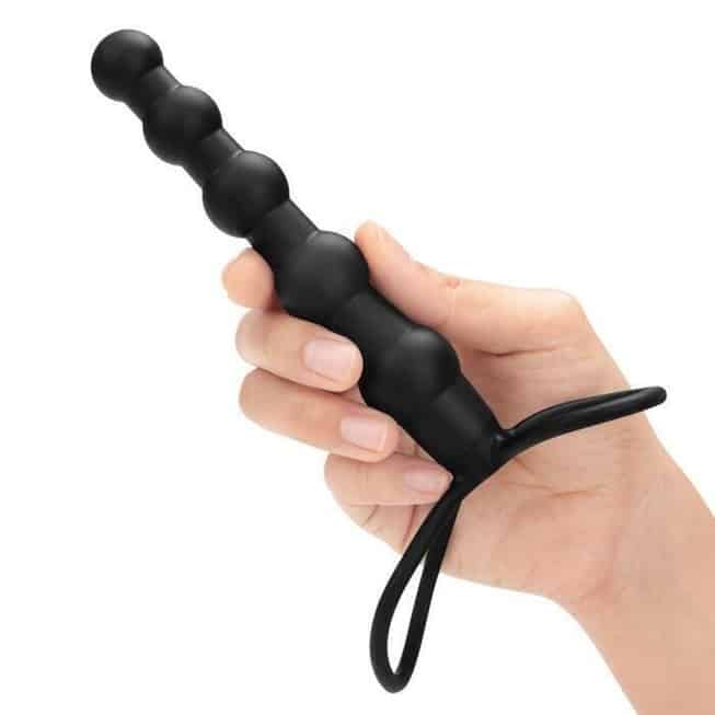 Mojo Bumpy Double Penetration Dildo Đen Gồ Ghề