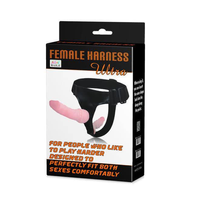 Strap On Baile Trousers Đôi Nạp Anal Vaginal Thật