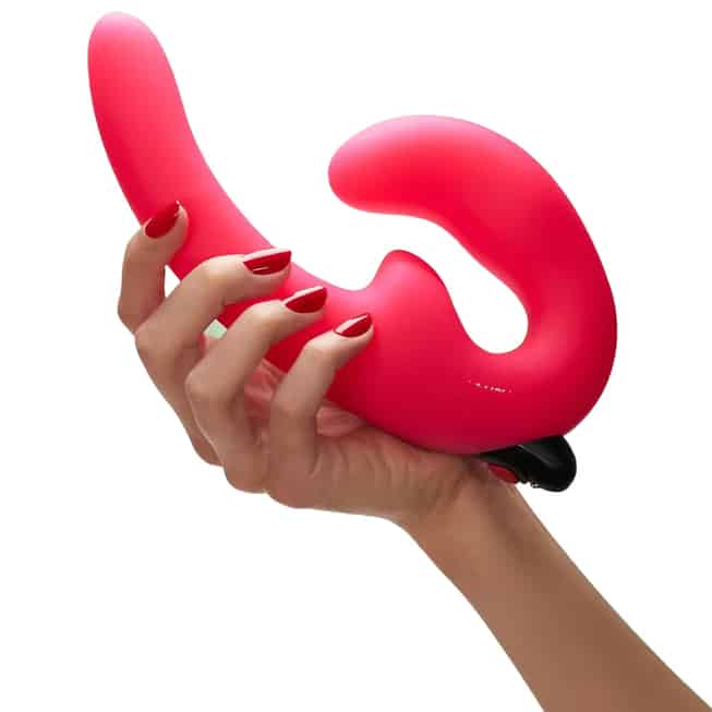 Fun Factory ShareVibe strapon hồng silicone rung chia sẻ