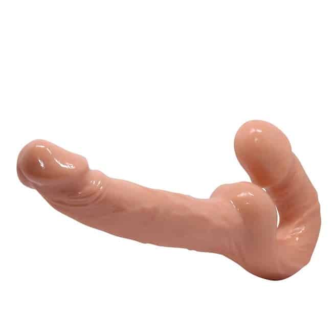Baile Strapon đùi thịt 25cm không dây