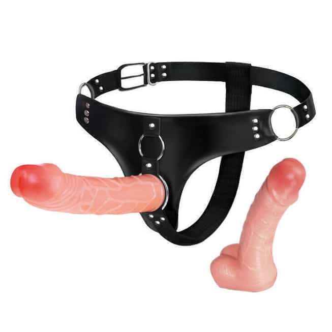 Strapon Baile 2 Đầu Thực Tế 15cm Mềm Mịn