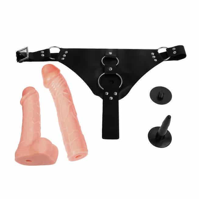 Strapon Baile 2 Đầu Thực Tế 15cm Mềm Mịn