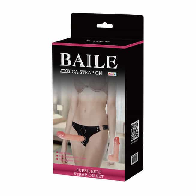 Strapon Baile 2 Đầu Thực Tế 15cm Mềm Mịn