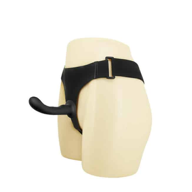 Baile Ultra Harness Strapon Đen Cong Gợi Cảm