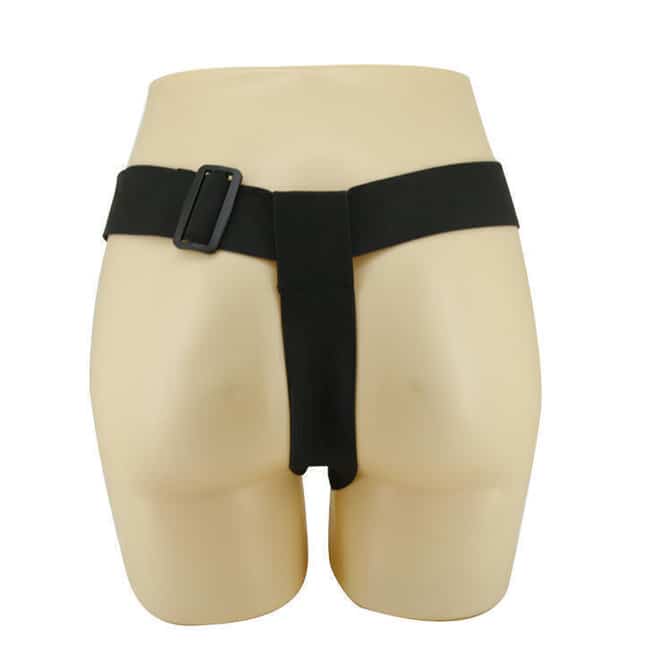 Baile Ultra Harness - Strapon Siêu Mềm Đen 15cm Nữ Thống Trị