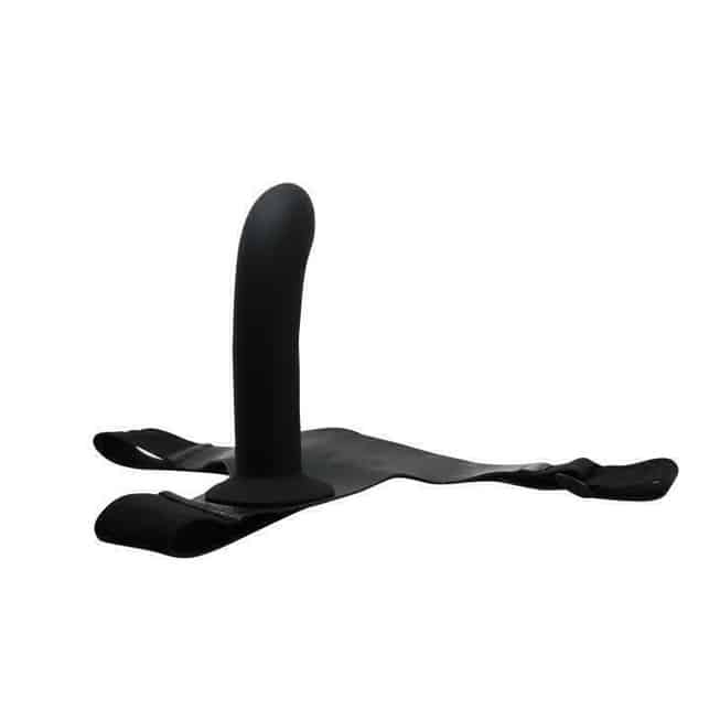 Baile Ultra Karin Strapon Silicone Đen 16.8cm