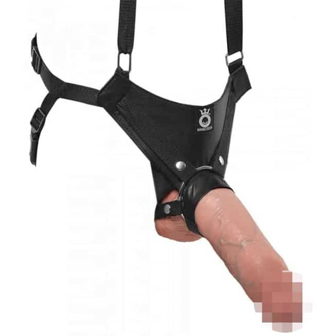 PipeDream King Cock Strap On Rỗng 28cm Đeo Thay Đổi