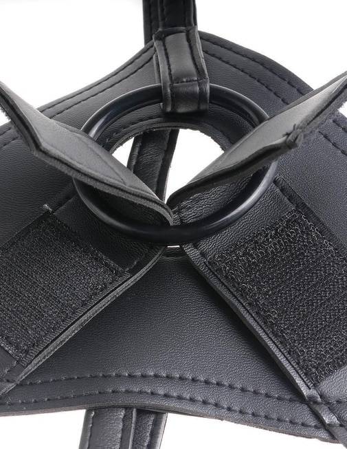 PipeDream Strap On 15cm PVC Dễ Tháo Lắp