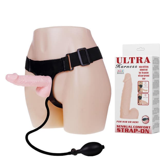 Strapon Baile Bơm 16.5cm Nở 3.5cm TPR Đẹp Mắt