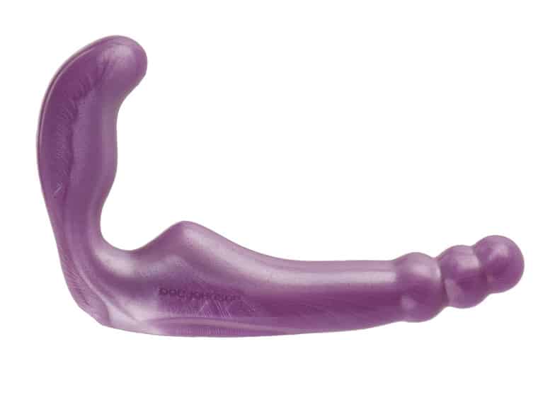 Strapless Strapon Gal Pal Doc Johnson Tím 18cm