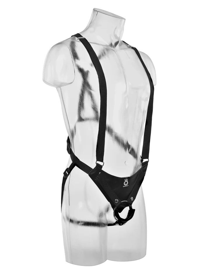 King Cock Hollow Strap-On 10 Beige 25cm Thủng Linh Hoạt