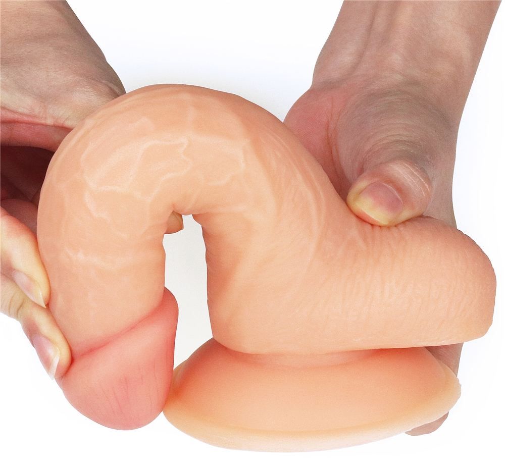 Lovetoy Strap-On 7 Đầu Bóng Da 18cm