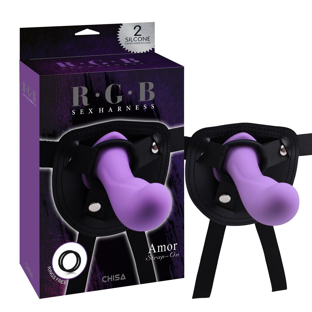 R.G.B Amor Strap-On Dildo Thoải Mái Đa Năng Cao Cấp