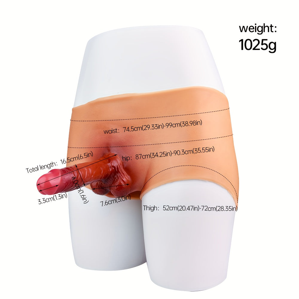FLT107 Wearable Realistic Strap-on Da Chạm Thật