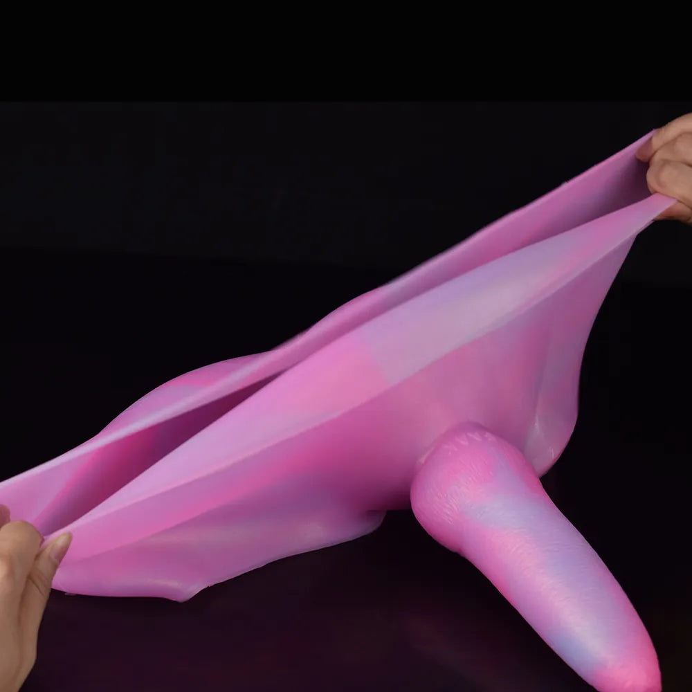 Dildo FAAK Geoduck thú vật strapon lạ lẫm