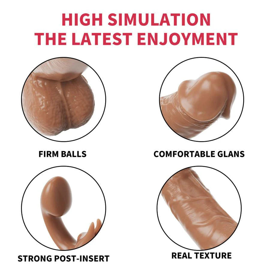 Yeain Strapless Dildo Rung Lesbian Siêu Thú Vị