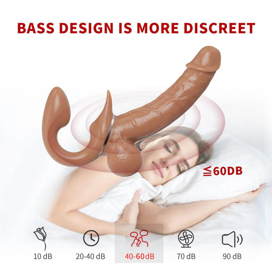 Yeain Strapless Dildo Rung Lesbian Siêu Thú Vị