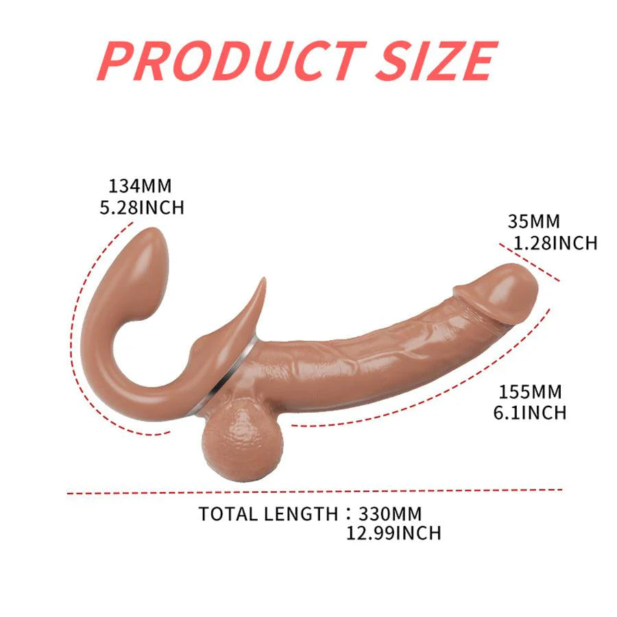 Yeain Strapless Dildo Rung Lesbian Siêu Thú Vị