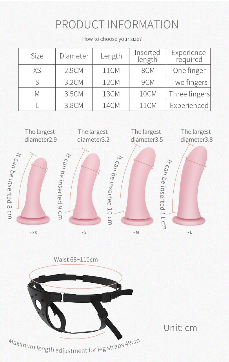 Strap On ROOMFUN CH-001 Đai Điều Chỉnh Thực Tế Hoàn Hảo