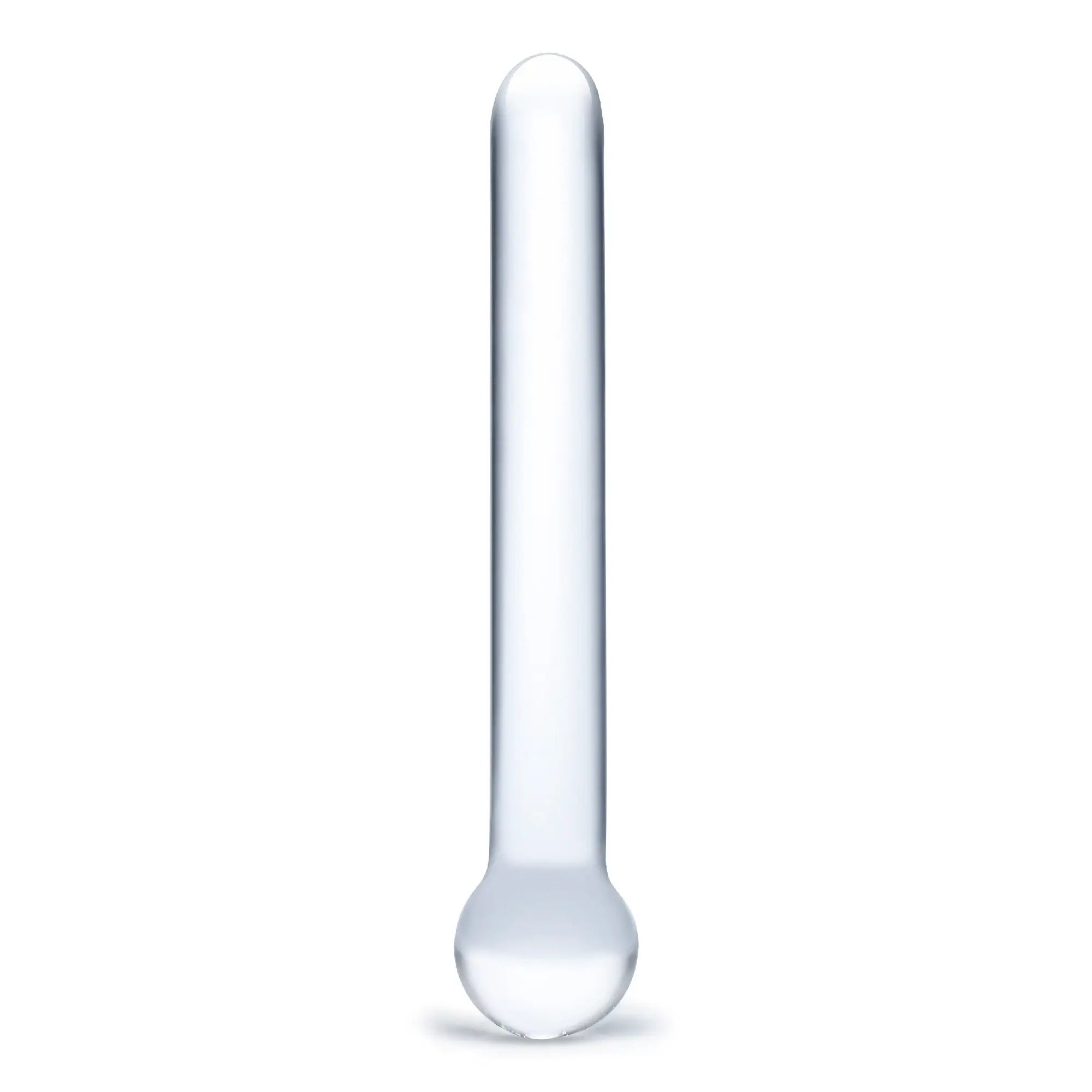 Glas 7 Straight dildo kính đơn giản 7 inch mịn màng 