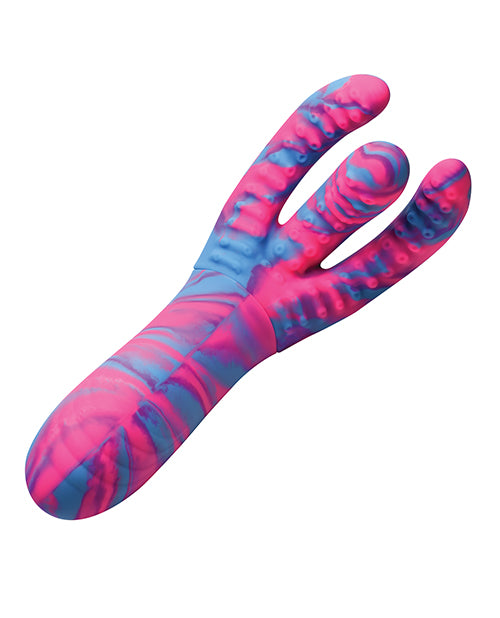 Creature Cocks Tentacle Vibrator Hồng Xanh Sucker 