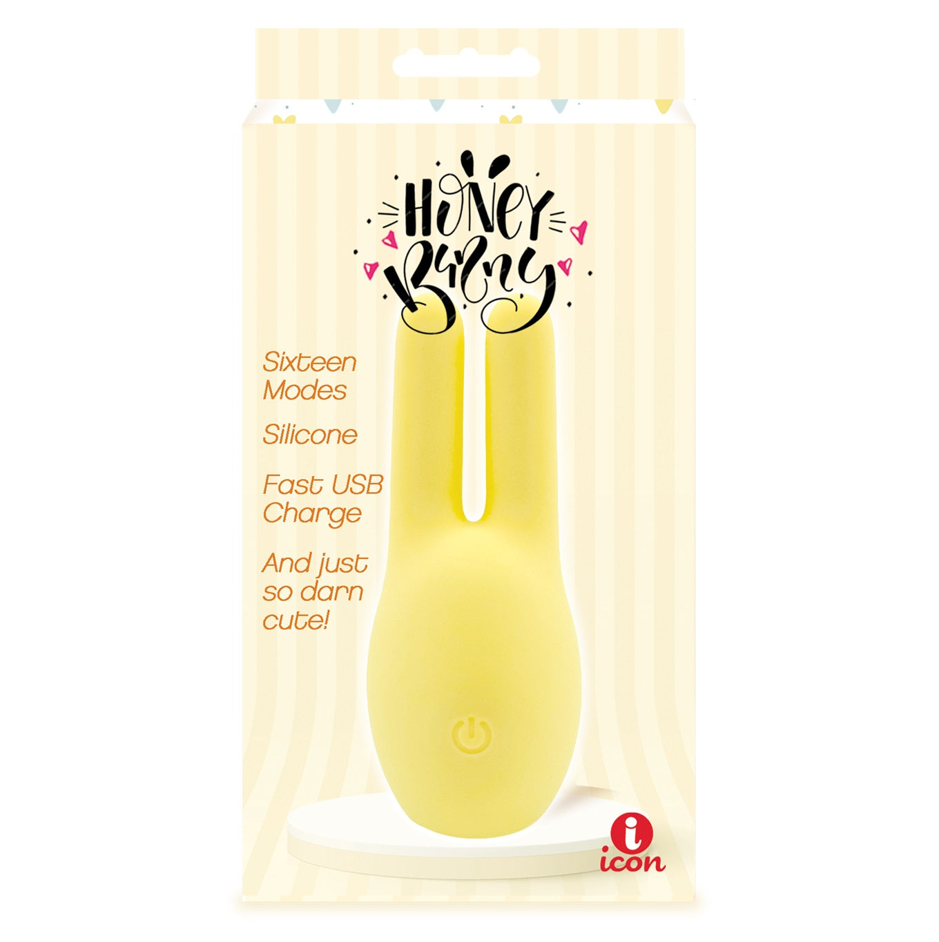 Honey Bunny Vibe Vàng Clit 10 Rung Chân Chùng 