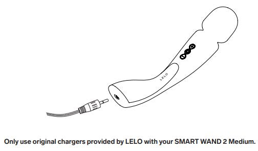 LELO Smart Wand 2 Medium sạc không dây massage mạnh mẽ