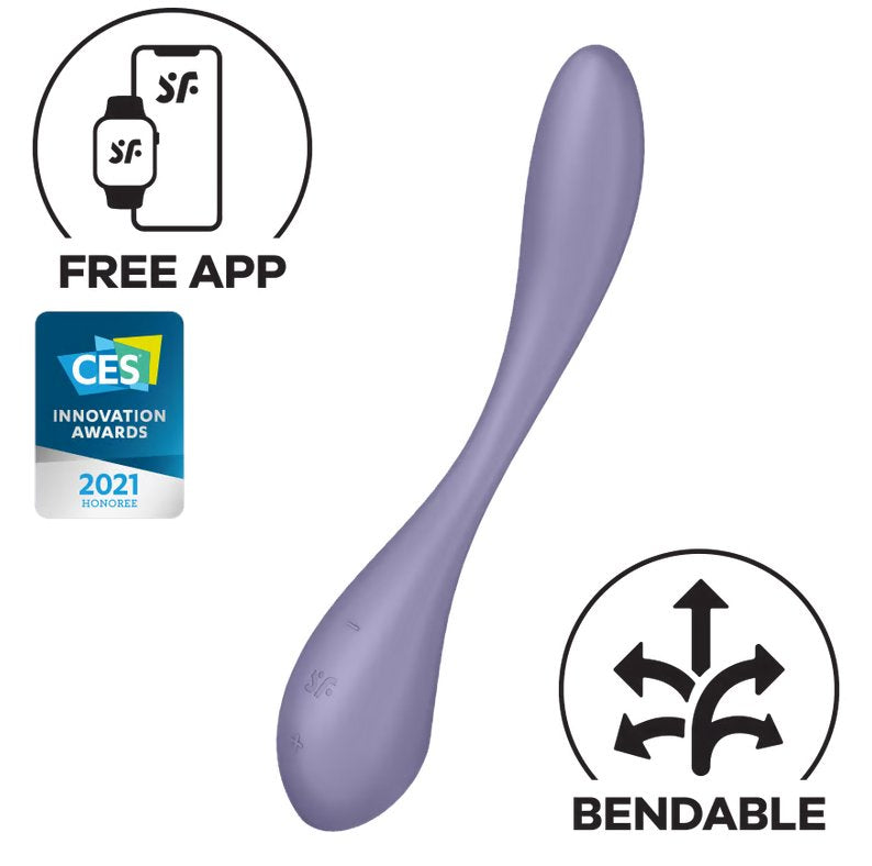 Satisfyer G-Spot Flex 5 App Uốn Cong Đa Năng