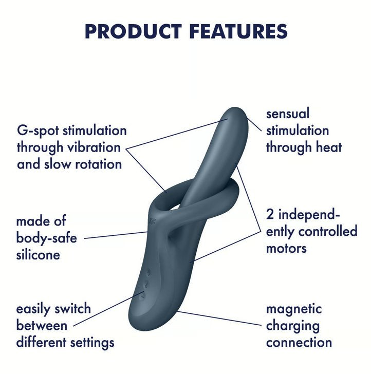 Satisfyer Heat Flex 4 Làm Ấm Gọn Linh Hoạt Hân Hoan