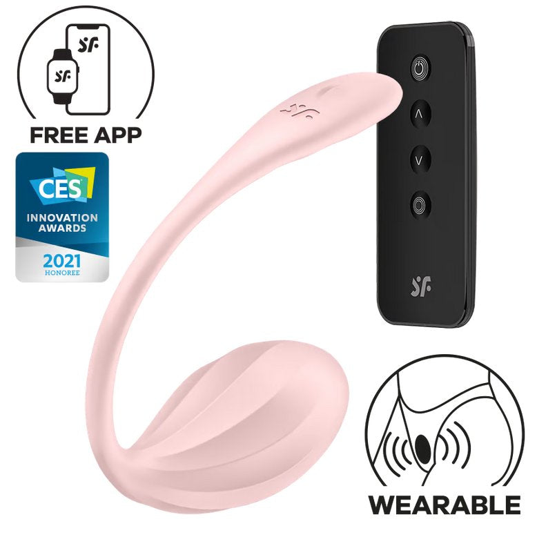 Satisfyer Ribbed Petal G-spot app rung mạnh mẽ