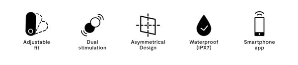 We-Vibe Rave 2 G-Spot Rung 10 Cấp Ergonomic Mạnh Mẽ