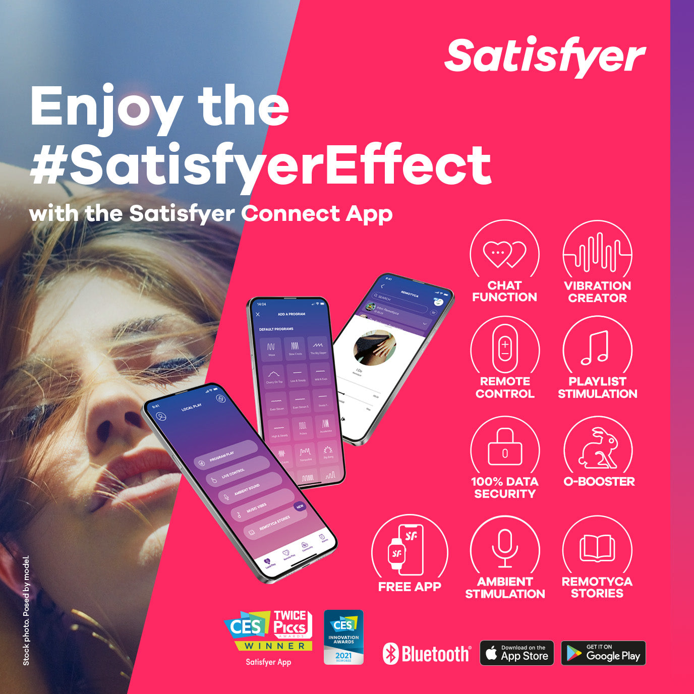 Satisfyer Curvy+ Hút Cli App Siêu Mạnh 14 Chế Độ