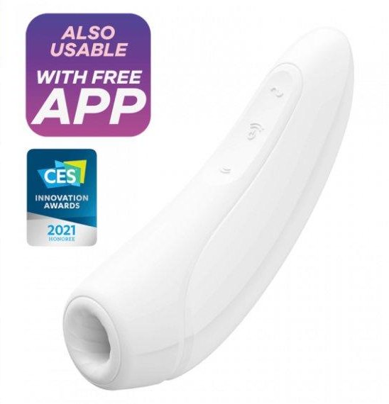 Satisfyer Curvy+ Hút Cli App Siêu Mạnh 14 Chế Độ