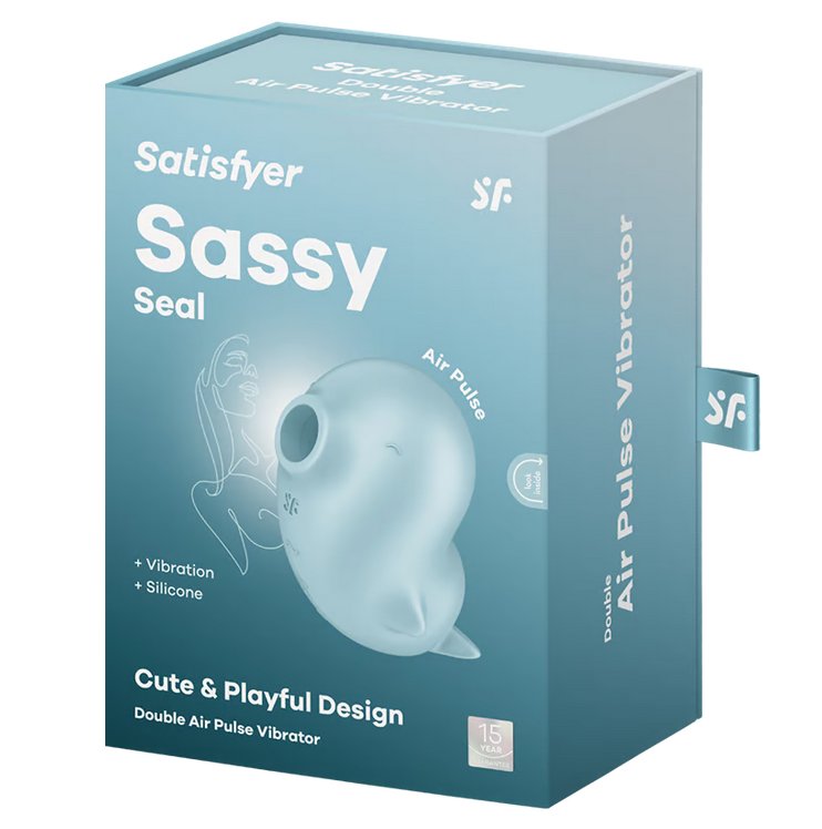 Satisfyer Sassy Seal Rung Âm Đạo Sóng Khoái Lạc