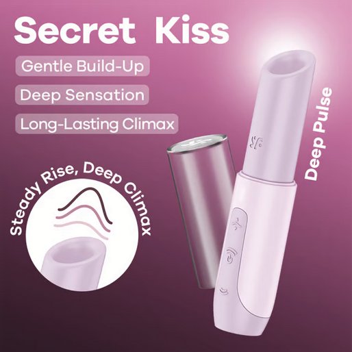 Satisfyer Secret Kiss Lipstick Rung Bí Mật