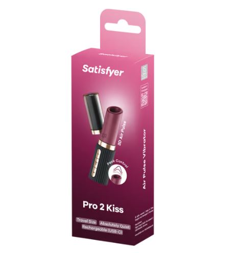 Satisfyer Pro 2 Kiss Mút Không Chạm Lipstick Bí Mật