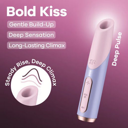 Satisfyer Bold Kiss kích thích 12.5cm