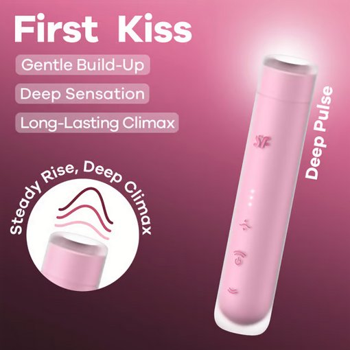 Satisfyer First Kiss Mút Siêu Sướng 12.5cm