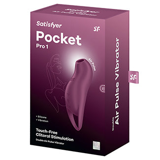 Satisfyer Pocket Pro 1 Siêu Nhỏ Gọn Mút Rung Đỉnh