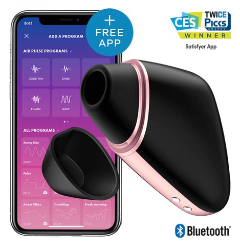 Satisfyer Love Triangle Hút Siêu Mạnh Điều Khiển
