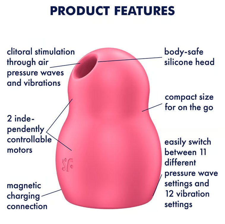 Satisfyer Pro To Go 1 Di Động Air Pulse Rung
